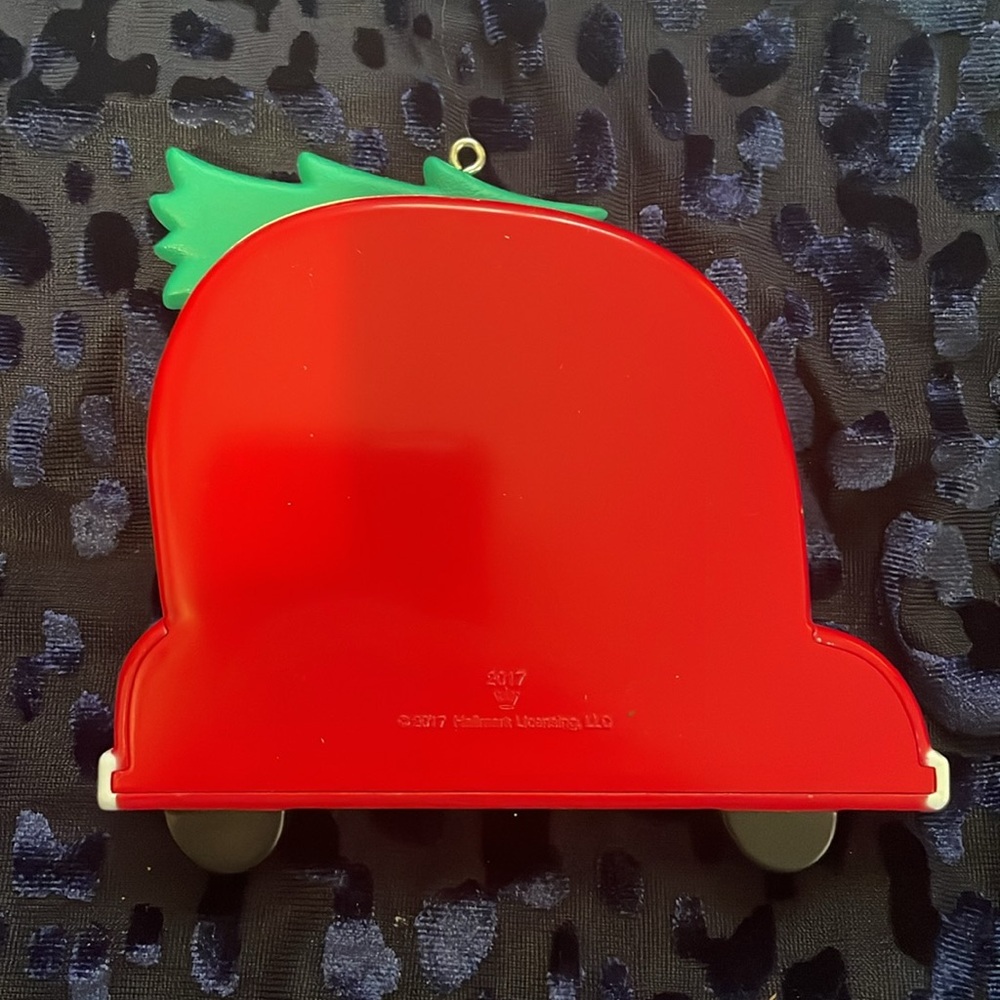 2017 Hallmark Happy Howlidays Dog Christmas Ornament Customizable Photo Holder - Picture 5 of 5